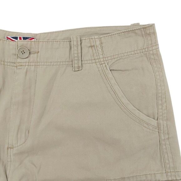 1688 Revolution Cargo Shorts Mens 40 Beige Flat Front High Rise Pockets Outdoor - Picture 3 of 8